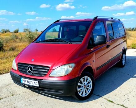 Червоний Мерседес Віто, об'ємом двигуна 2.2 л та пробігом 440 тис. км за 5999 $, фото 1 на Automoto.ua