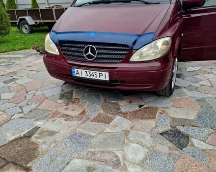 Мерседес Вито 2007 в Яготине на Automoto.ua Красный Мерседес Вито, объемом двигателя 2.1 л и пробегом 264 тыс. км за 6000 $, фото 2 на Automoto.ua