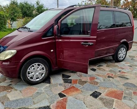 Мерседес Вито 2007 в Яготине на Automoto.ua Красный Мерседес Вито, объемом двигателя 2.1 л и пробегом 264 тыс. км за 6000 $, фото 1 на Automoto.ua