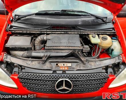 Красный Мерседес Вито, объемом двигателя 2.1 л и пробегом 400 тыс. км за 6500 $, фото 2 на Automoto.ua