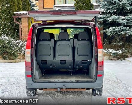 Червоний Мерседес Віто, об'ємом двигуна 2.1 л та пробігом 245 тис. км за 10950 $, фото 8 на Automoto.ua