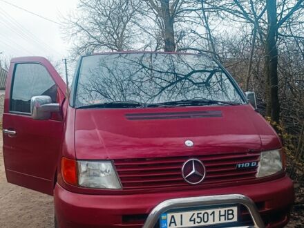 Червоний Мерседес Віто, об'ємом двигуна 2.3 л та пробігом 311 тис. км за 3660 $, фото 1 на Automoto.ua