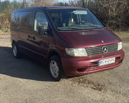 Червоний Мерседес Віто, об'ємом двигуна 2.3 л та пробігом 999 тис. км за 3000 $, фото 1 на Automoto.ua