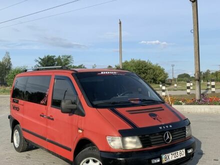 Мерседес Вито 2000 в Изяслве на Automoto.ua Красный Мерседес Вито, объемом двигателя 2.2 л и пробегом 400 тыс. км за 3350 $, фото 1 на Automoto.ua