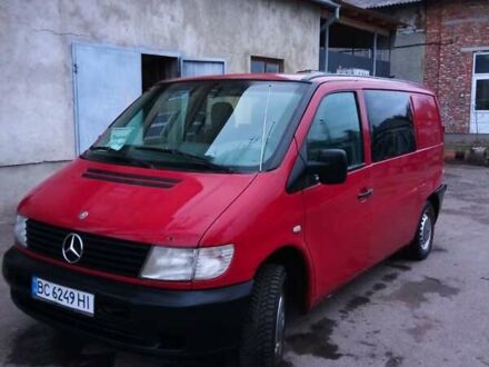 Червоний Мерседес Віто, об'ємом двигуна 2.15 л та пробігом 500 тис. км за 3500 $, фото 1 на Automoto.ua