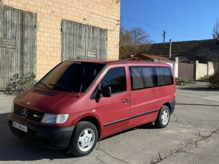 Червоний Мерседес Віто, об'ємом двигуна 2.1 л та пробігом 315 тис. км за 4300 $, фото 1 на Automoto.ua