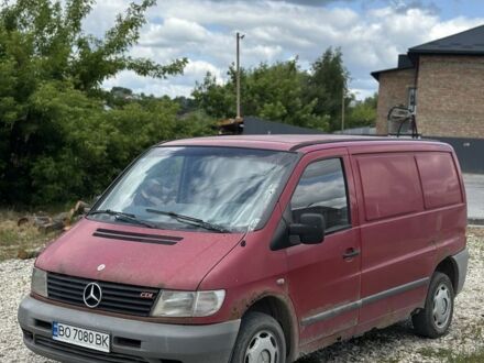Мерседес Вито 2002 в Тернополе на Automoto.ua Красный Мерседес Вито, объемом двигателя 2.1 л и пробегом 350 тыс. км за 1500 $, фото 1 на Automoto.ua