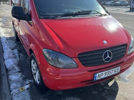 Мерседес Вито 2003 в Запорожье на Automoto.ua Красный Мерседес Вито, объемом двигателя 2.1 л и пробегом 460 тыс. км за 6500 $, фото 1 на Automoto.ua