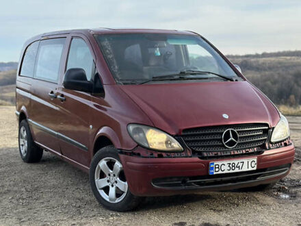 Червоний Мерседес Віто, об'ємом двигуна 2.15 л та пробігом 450 тис. км за 4150 $, фото 1 на Automoto.ua