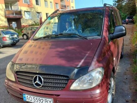 Мерседес Вито 2004 в Ужгороде на Automoto.ua Красный Мерседес Вито, объемом двигателя 2.1 л и пробегом 506 тыс. км за 7300 $, фото 1 на Automoto.ua