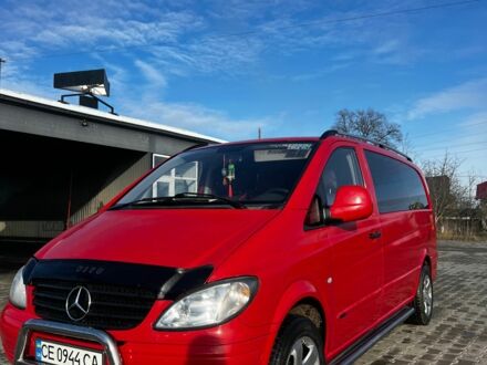 Червоний Мерседес Віто, об'ємом двигуна 2.2 л та пробігом 343 тис. км за 8233 $, фото 1 на Automoto.ua