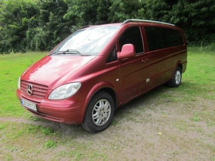 Мерседес Вито 2004 в Чернигове на Automoto.ua Красный Мерседес Вито, объемом двигателя 2.1 л и пробегом 415 тыс. км за 5600 $, фото 1 на Automoto.ua