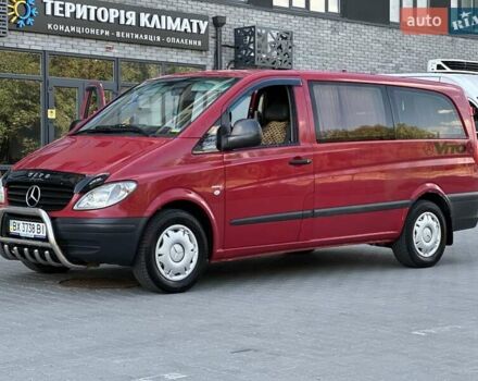 Червоний Мерседес Віто, об'ємом двигуна 2.15 л та пробігом 418 тис. км за 6800 $, фото 1 на Automoto.ua