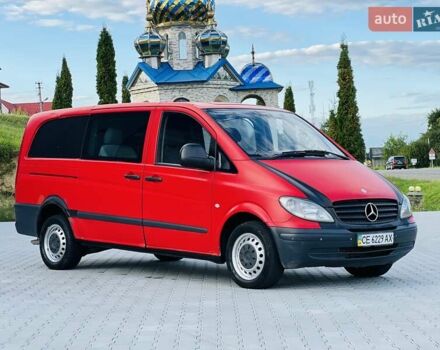 Червоний Мерседес Віто, об'ємом двигуна 2.15 л та пробігом 400 тис. км за 4950 $, фото 1 на Automoto.ua