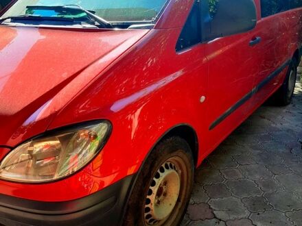 Мерседес Вито 2006 в Вознесенске на Automoto.ua Красный Мерседес Вито, объемом двигателя 2.2 л и пробегом 457 тыс. км за 6500 $, фото 1 на Automoto.ua