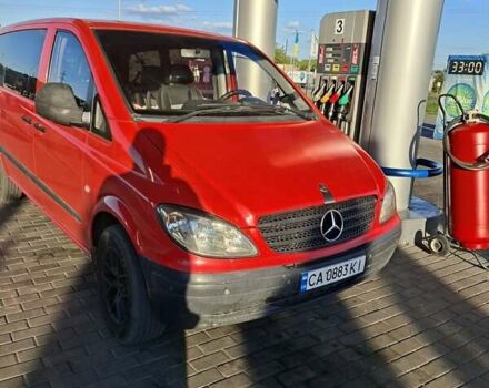 Червоний Мерседес Віто, об'ємом двигуна 2.15 л та пробігом 4 тис. км за 7000 $, фото 1 на Automoto.ua