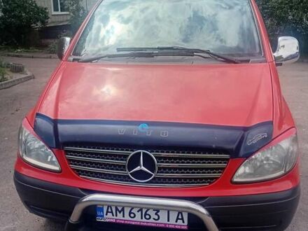 Мерседес Вито 2007 в Житомире на Automoto.ua Красный Мерседес Вито, объемом двигателя 2.15 л и пробегом 282 тыс. км за 8600 $, фото 1 на Automoto.ua