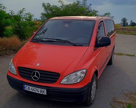 Червоний Мерседес Віто, об'ємом двигуна 2.1 л та пробігом 145 тис. км за 10500 $, фото 1 на Automoto.ua