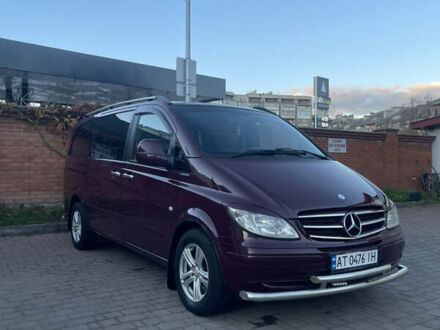 Мерседес Віто 2007 у Івано-Франківську на Automoto.ua Червоний Мерседес Віто, об'ємом двигуна 2.15 л та пробігом 340 тис. км за 10800 $, фото 1 на Automoto.ua