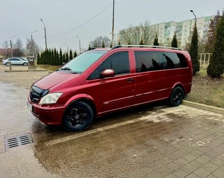 Червоний Мерседес Віто, об'ємом двигуна 2.2 л та пробігом 453 тис. км за 11500 $, фото 1 на Automoto.ua