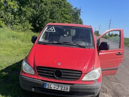 Мерседес Вито 2008 в Дружковке на Automoto.ua Красный Мерседес Вито, объемом двигателя 2.2 л и пробегом 3 тыс. км за 3700 $, фото 1 на Automoto.ua