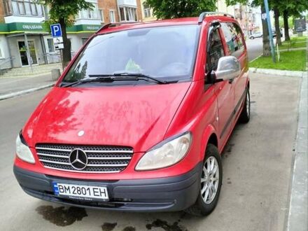 Мерседес Вито 2008 в Глухове на Automoto.ua Красный Мерседес Вито, объемом двигателя 2.2 л и пробегом 557 тыс. км за 7000 $, фото 1 на Automoto.ua