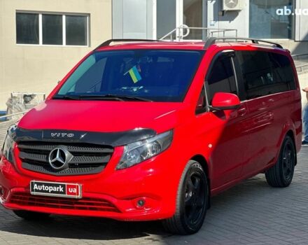 Червоний Мерседес Віто, об'ємом двигуна 2.1 л та пробігом 315 тис. км за 18940 $, фото 1 на Automoto.ua