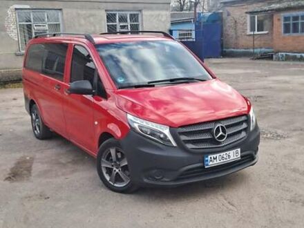 Мерседес Вито 2018 в Бердичеве на Automoto.ua Красный Мерседес Вито, объемом двигателя 2.15 л и пробегом 260 тыс. км за 26999 $, фото 1 на Automoto.ua