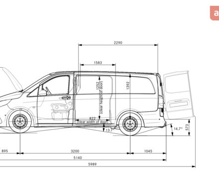 купити нове авто Мерседес Віто 2025 року від офіційного дилера ПРАТ "ЧЕРКАСИ-АВТО" Mercedes-Benz Мерседес фото