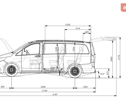 купить новое авто Мерседес Вито 2025 года от официального дилера ПРАТ "ЧЕРКАСИ-АВТО" Mercedes-Benz Мерседес фото