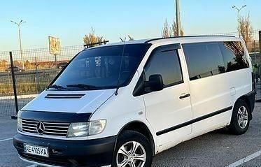 Белый Мерседес Вито пасс., объемом двигателя 2.2 л и пробегом 270 тыс. км за 3900 $, фото 1 на Automoto.ua