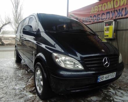 Чорний Мерседес Віто пас., об'ємом двигуна 2.2 л та пробігом 309 тис. км за 7999 $, фото 1 на Automoto.ua