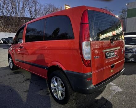 Красный Мерседес Вито пасс., объемом двигателя 2.2 л и пробегом 363 тыс. км за 7690 $, фото 10 на Automoto.ua