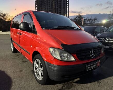 Красный Мерседес Вито пасс., объемом двигателя 2.2 л и пробегом 363 тыс. км за 7690 $, фото 2 на Automoto.ua