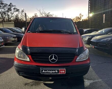 Красный Мерседес Вито пасс., объемом двигателя 2.2 л и пробегом 363 тыс. км за 7690 $, фото 1 на Automoto.ua