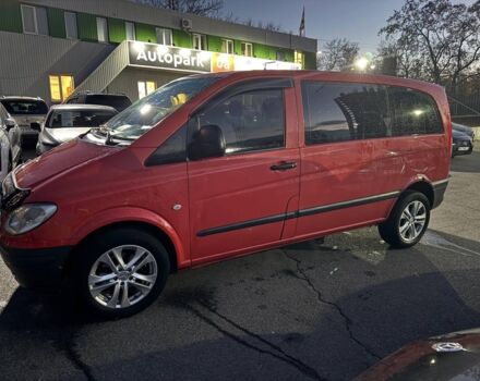 Красный Мерседес Вито пасс., объемом двигателя 2.2 л и пробегом 363 тыс. км за 7690 $, фото 11 на Automoto.ua