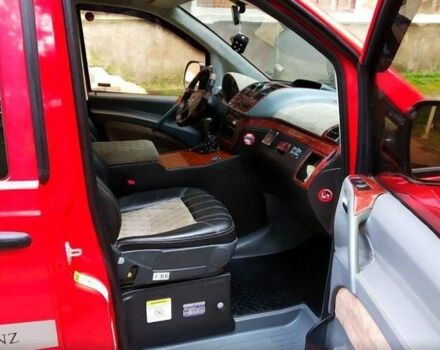 Красный Мерседес Вито пасс., объемом двигателя 2.2 л и пробегом 240 тыс. км за 3204 $, фото 6 на Automoto.ua