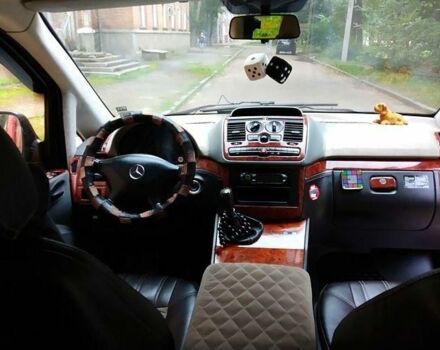 Красный Мерседес Вито пасс., объемом двигателя 2.2 л и пробегом 240 тыс. км за 3204 $, фото 12 на Automoto.ua