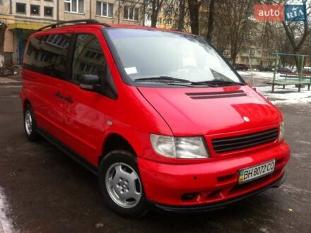 Мерседес Віто пас. 2003 у Києві на Automoto.ua Червоний Мерседес Віто пас., об'ємом двигуна 2.2 л та пробігом 377 тис. км за 6500 $, фото 1 на Automoto.ua
