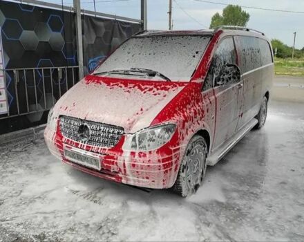 Червоний Мерседес Віто пас., об'ємом двигуна 2.2 л та пробігом 350 тис. км за 3000 $, фото 1 на Automoto.ua