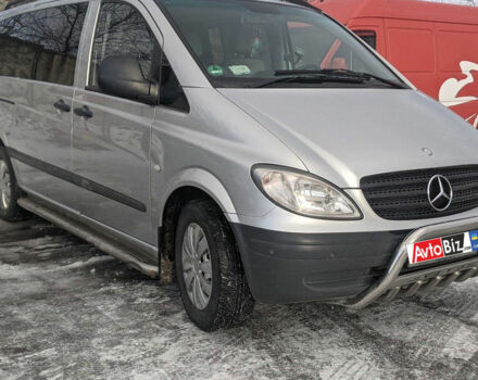 Серый Мерседес Вито пасс., объемом двигателя 2.2 л и пробегом 290 тыс. км за 11900 $, фото 1 на Automoto.ua