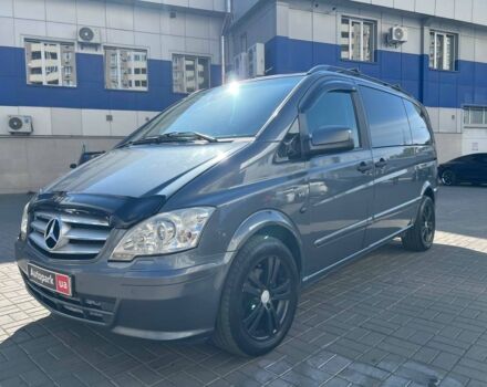 Серый Мерседес Вито пасс., объемом двигателя 3 л и пробегом 355 тыс. км за 13690 $, фото 1 на Automoto.ua