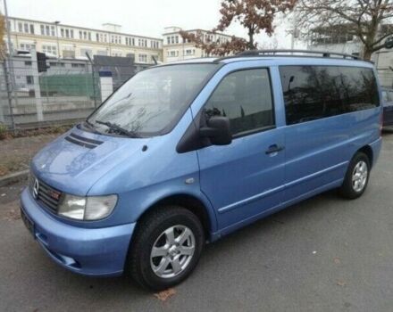 Синій Мерседес Віто пас., об'ємом двигуна 2.2 л та пробігом 193 тис. км за 1300 $, фото 1 на Automoto.ua