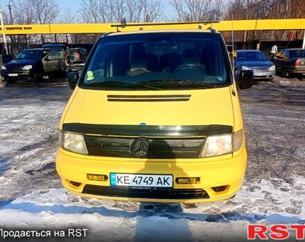 Жовтий Мерседес Віто, об'ємом двигуна 2 л та пробігом 330 тис. км за 4500 $, фото 6 на Automoto.ua