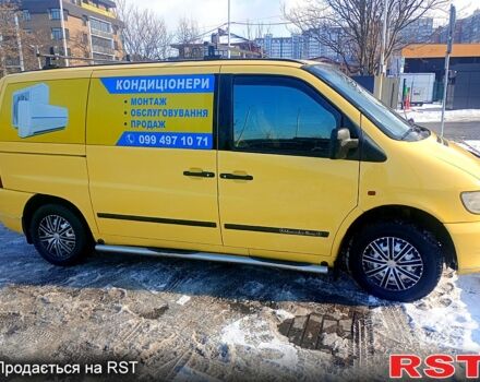 Жовтий Мерседес Віто, об'ємом двигуна 2 л та пробігом 330 тис. км за 4500 $, фото 4 на Automoto.ua