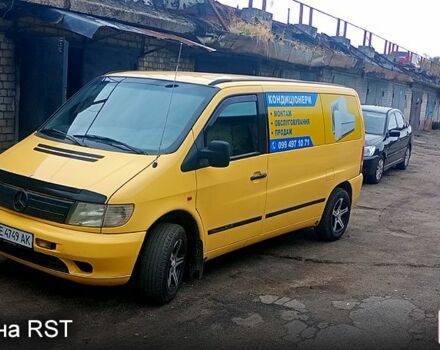Жовтий Мерседес Віто, об'ємом двигуна 2 л та пробігом 330 тис. км за 4500 $, фото 7 на Automoto.ua
