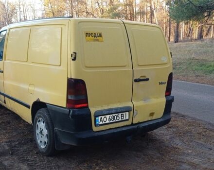 Мерседес Віто 1999 у Великой Александровке на Automoto.ua Жовтий Мерседес Віто, об'ємом двигуна 2.2 л та пробігом 5 тис. км за 2180 $, фото 4 на Automoto.ua