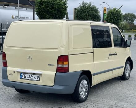 Жовтий Мерседес Віто, об'ємом двигуна 2.1 л та пробігом 315 тис. км за 4700 $, фото 7 на Automoto.ua