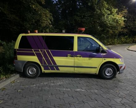 Жовтий Мерседес Віто, об'ємом двигуна 2.2 л та пробігом 425 тис. км за 2800 $, фото 4 на Automoto.ua