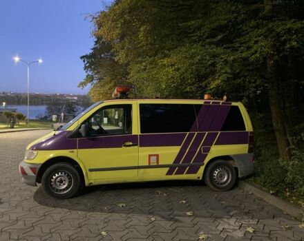 Жовтий Мерседес Віто, об'ємом двигуна 2.2 л та пробігом 425 тис. км за 2800 $, фото 6 на Automoto.ua